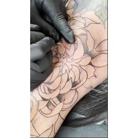 Crema Cicatrizante Curación Rápida De Tatuaje Hidratante Ouo                                                                                          