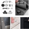 HappyHome Spring Hook, Thin Hook, Snap Button, Sewing Kit, Metal