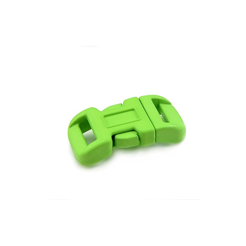 Ganzoo Plastic Click Fastener Set of 10, 3/8 Inch Clip