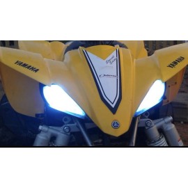 FT 2005 YFZ450 led LED Headlight Upgrade Kit Plug And Play ATV YAMAHA