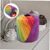 Tofficu Crafts Crochet Yarn Pack Hand Dyed Lace Thread for