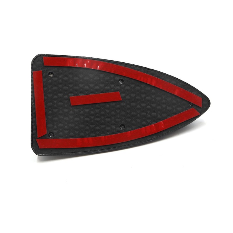 uxcell Carbon Fiber Pattern Shark Fin Shape Adhesive SUV Car