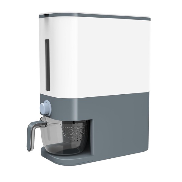 YENXIKU Cereal/Rice Dispenser 25 Lbs - Dispensador de Arroz, Airtight