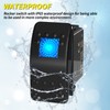 Joinfworld Marine Rocker Switch 12V 24V Lighted Rocker Switch 12