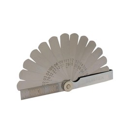 Surtek 107325 Calibrador en pulgadas y milimétricos 15 hojas