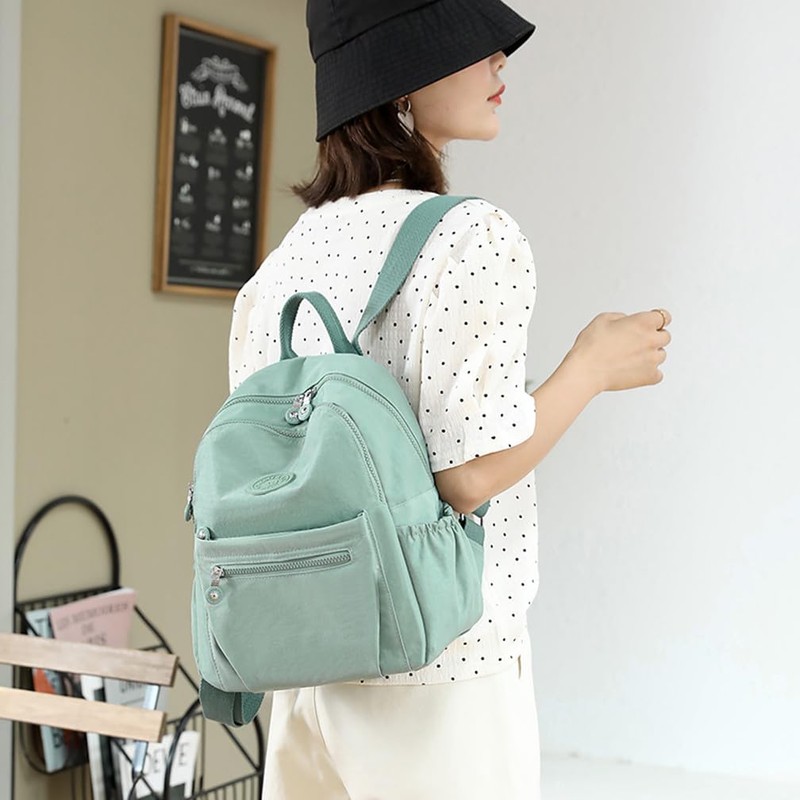 Backpack Purse for Women Ladies Nylon Bag Casual Daypack Travel