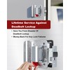 Naissian Lock, RV Camper Door - Universal Security Deadbolt Lock