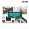 KOTARBAU 05907465900836 Post Support, 165 x 100 mm, Brown