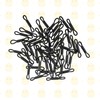 MANOPAWS 100pcs Adjustable Baby Chicken Splay Leg Hobble Braces, Poultry