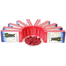 Original Crottendorfer Räucherkerzen – 10 x 24 Economy Pack – Kaminzauber Erzgebirge