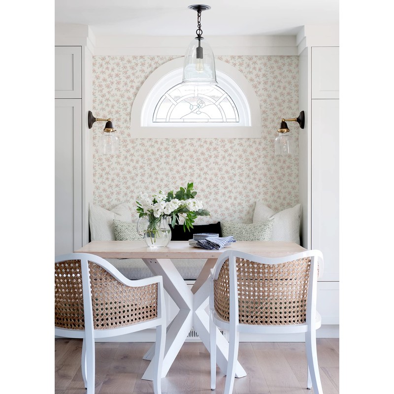 Sofiane Blush Botanical Trail Wallpaper