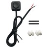 12V 24V Momentary Push Button Switch - 11.5' Pre-Wired Mini
