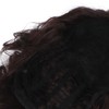 Men Short Black Wigs Soft Texture Breathable Adjust Net Firmly