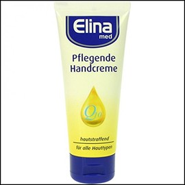 Elina Creme 2 x 75 ml Hand Cream Q10 in Tube 150 ml