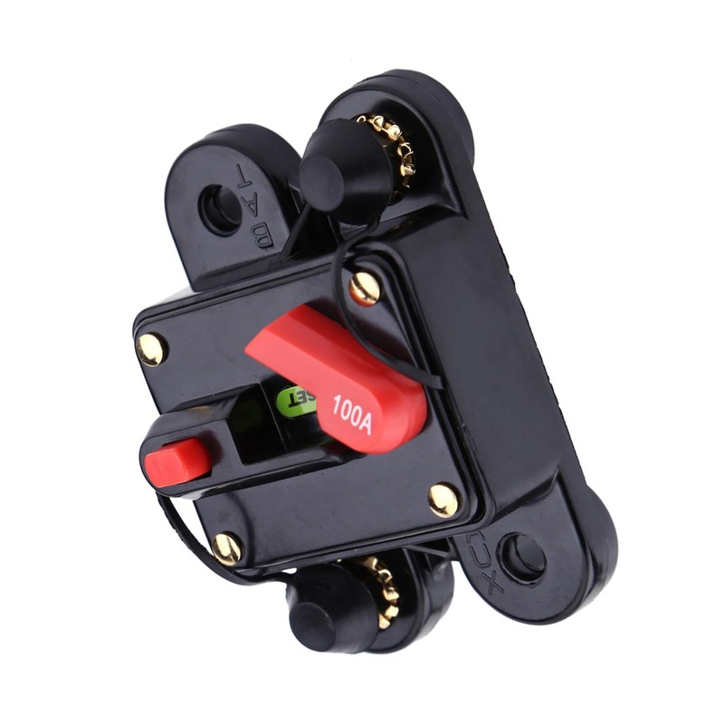 Circuit Breaker DC12V Circuit Breaker Reset Fuse 80-300A for Car