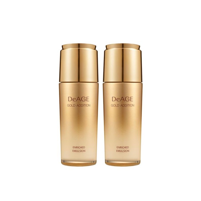Charmzone 참존 디에이지 골드 에디션 인리치드 에멀전 110ml 2개 Chamzone