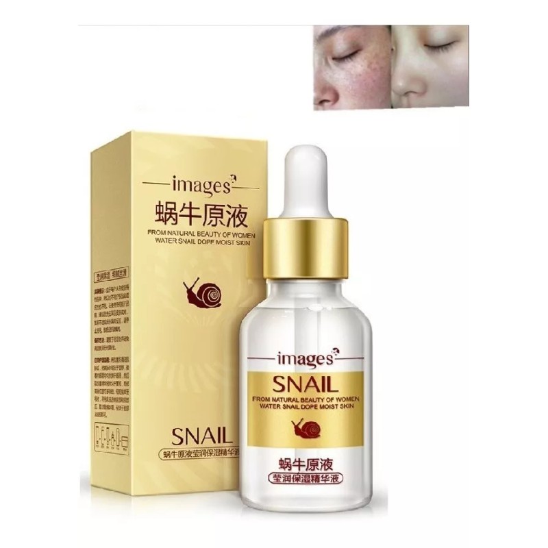 Images Serum Facial Suave Caracol Vitamina C Cierra Poros Aclara