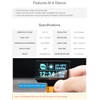 Waveshare 1.51inch Transparent OLED 128×64 Resolution Compatible with Raspberry Pi