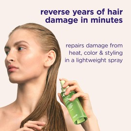 Maria Nila Bond Builder Leave-In Hair Repair Treatment – Strengthens Damaged Hair, Helps Repair Broken Hair Bonds, Reduces Breakage & Frizz, Heat Protectant up to 450°F, Vegan & Color Safe, 5.1 fl oz
