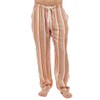 The Sleep Code Men's Striped Soft Tencel Classic Lounge Pant