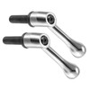 CoCud Clamp Lever Handle M12 x 40mm Male Thread Adjustable