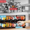 iSPECLE Can Organizer for Pantry, Hold 60 Cans Auto Rolling