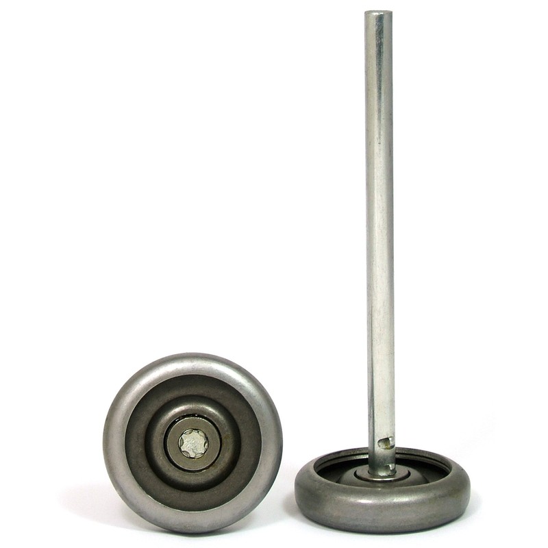 Ideal Security Inc. Garage door rollers - 3" Steel Wheels