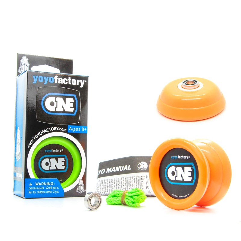YoyoFactory ONE Yo-Yo - Red (modern spinning yoyo, beginner to