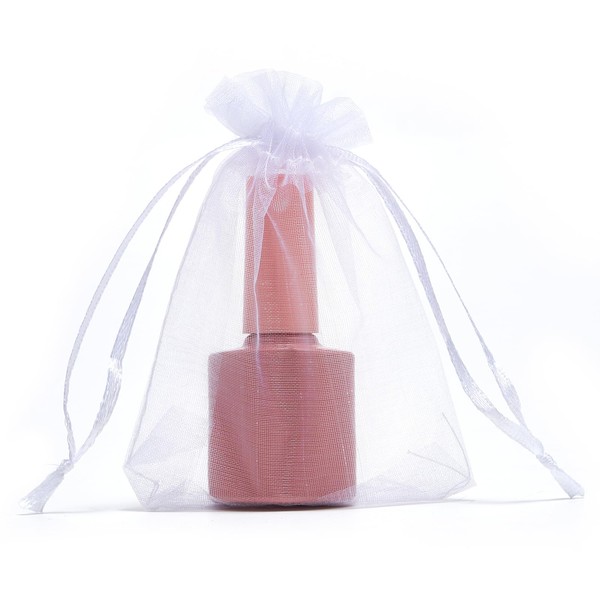 Tendwarm 50 PCS Sheer Organza Bags 3x4 Inches Wedding Favor Bags with Drawstring Mesh Candy Bags Jewelry Pouches