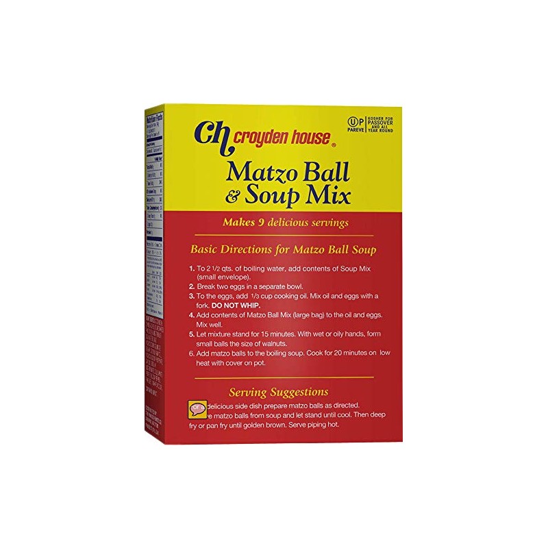 Croyden House Mix Soup Matzo Ball (Pack of 4)