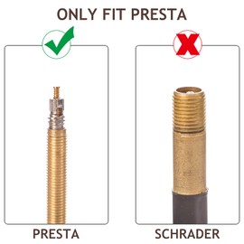 40 Pieces Bicycle Presta Valve Cap Multi Color Anodized Aluminum Presta Cycling Valve Cap Bicycle Bike Tire Caps French Style Cap Dust Covers