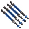 4Pcs CVD Front Rear Drive Shaft Metal Transmission Axle for
