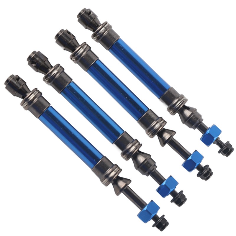4Pcs CVD Front Rear Drive Shaft Metal Transmission Axle for