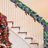 25Pcs Christmas Garland Ties Flexible Decorative Twist Ties, Reusable and