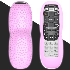 Case for DirecTV RC73 Remote Control, Remote Cover Compatible with DirecTV Controller, Silicone Battery Cover Skin Sleeve Glow in The Dark Purple