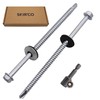 SKIR'CO (20 pcs) Zinc Plated Roofing Screws 5.5 x 105
