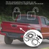 DICMIC Power Tailgate Bed Remote Lock Assembly Kit Compatible with