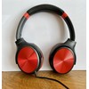 PeohZarr 2 COUNT PeohZarr Wired On-Ear Headphones RED