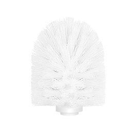 TOPBATHY 1pcs Toilet Brush Head Replacement with Durable Stiff Bristles for Bathroom (White)