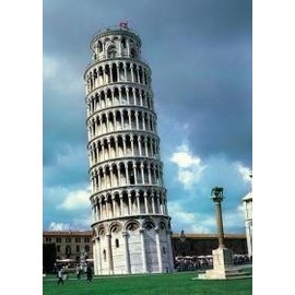TOMAX Torre Inclinada de Pisa Italia Mini Rompecabezas 1000 Piezas