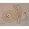 Pferdeseile_DE Cotton Rope Reins Closed Approx. 3.05 m Long Natural