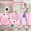 Waist Twister Machine, Adjustable Ab Twister Board with Digital Display,