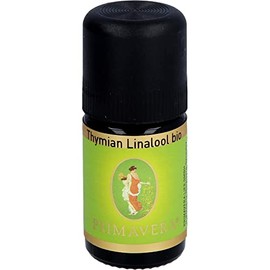 PRIMAVERA Thyme Linalol Organic 100% Natural Essential Oil, 5 ml Essential Oil