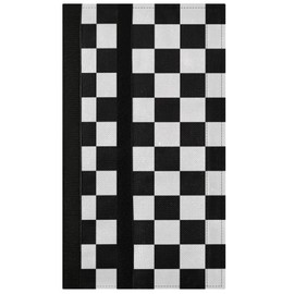 Oarencol Black White Buffalo Check Refrigerator Door Handle Covers Set of 2 Kitchen Appliance Decor for Fridge Oven Dishwasher