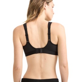 Champion Women's Sports Bra, High-Impact, Maximum Support, Breathable, Moisture Wicking, Black, 40C