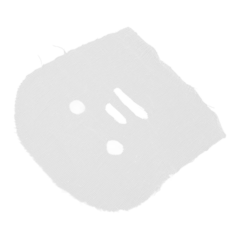 100pcs Gauze Facial Mask Soft DIY Disposable Pre Cut White