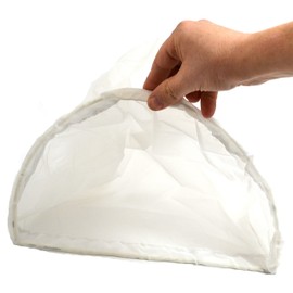 Eisco Labs Ultra Compact,"D" Frame Aquatic Net - Fine Mesh Plankton Net - Plastic Handle Built Into Frame - Field Pack Style - 16" Diameter, 10" Depth