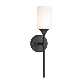 US Instock Black Iron E26 Wall Mounted Bedside Lamps Classical Indoor Wall Lamp for Bathroom Bedroom Home HotelBody color: Black, Lamp Power(W): 60, Lamp Sizes: Mini