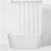 Made by Design 2-Pack PEVA Shower Liner Medium Weight 71"x71"