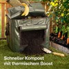 Praknu Thermal Composter Small 85 L Space-Saving - Weatherproof -